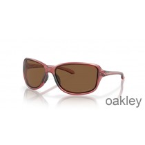 Oakley Cohort Prizm Bronze Lenses Matte Berry Frame Sunglasses