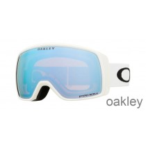 Oakley Flight Tracker S Snow Goggles Matte White Prizm Snow Sapphire Iridium OO7106 25