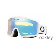 Oakley Target Line M Snow Goggles Matte White High Intensity Yellow OO7121 08