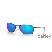 Oakley Savitar Prizm Sapphire Polarized Lenses Satin Black Frame Sunglasses