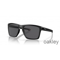 Oakley Sliver XL Grey Polarized Lenses Matte Black Frame Sunglasses