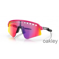 Oakley Sutro Lite Sweep (Vented) Prizm Road Lenses Pink Frame Sunglasses