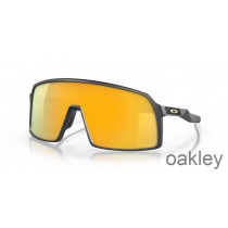 Oakley Sutro Prizm 24K Lenses Matte Carbon Frame Sunglasses