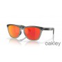 Oakley Frogskins Range Prizm Ruby Lenses Matte Grey Smoke/Grey Ink Frame Sunglasses