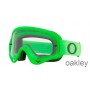 Oakley O Frame MX Goggles Moto Green Clear OO7029 64