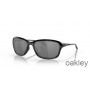Oakley She's Unstoppable Black Iridium Polarized Lenses Polished Black Frame Sunglasses