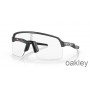 Oakley Sutro Lite Clear to Black Iridium Photochromic Lenses Matte Carbon Frame Sunglasses
