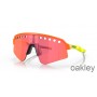 Oakley Sutro Lite Sweep (Vented) Prizm Trail Torch Lenses Orange Frame Sunglasses