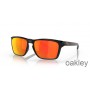 Oakley Sylas Prizm Ruby Polarized Lenses Black Ink Frame Sunglasses