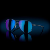 Oakley Contrail TI Prizma Safir Polarize Lensler Saten Hafif Çelik Çerçeve Güneş Gözlüğü