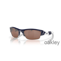 Oakley Flak Jacket VR28 Siyah İridyum Lensler Parlak Lacivert Çerçeve Güneş Gözlüğü