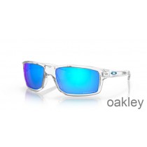 Oakley Gibston Prizma Safir Lensler Parlak Şeffaf Çerçeve Güneş Gözlüğü
