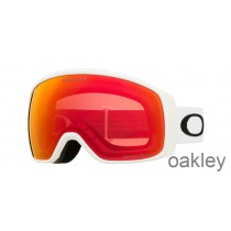 Oakley Flight Tracker M Kar Gözlüğü Mat Beyaz Prizma Kar Meşalesi İridyum OO7105 10