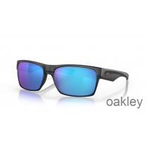 Sluneční brýle Oakley TwoFace Prizm Safír Polarizované čočky Matný Černá Rám