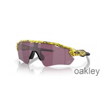 Oakley 2023 Tour De France Radar EV Path Prim Road Mustat linssit Tdf Splatter Kehys aurinkolasit