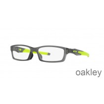 Oakley Crosslink (Low Bridge Fit) kiillotetut harmaat savusilmälasit