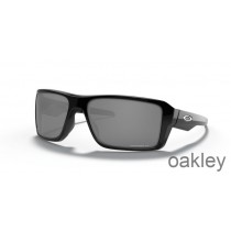 Oakley Double Edge Prim mustat polarisoidut linssit kiillotetut mustakehykset aurinkolasit