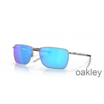 Oakley Ejector Prim Safiiri Linssit Satin Chrome Kehys aurinkolasit
