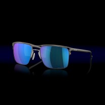 Oakley Holbrook TI Prisma Saphir Sonnenbrille mit polarisierten Gläsern und mattem Gunmetal-Rahmen