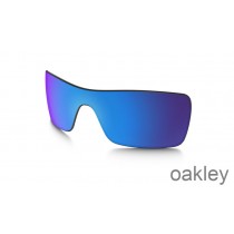 Oakley Batwolf Ersatzgläser Saphir Iridium