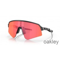 Oakley Sutro Lite Sweep Prisma Trail Sonnenbrille mit Torch-Gläsern und mattem Carbon-Rahmen