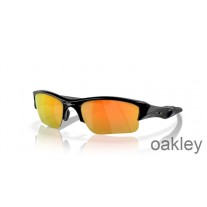 Oakley Flak Jacket XLJ Fire Iridium linser Polerad svart ram Solglasögon