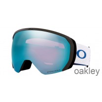 Oakley Flight Path L Aleksander Kilde Signature Series Snö Glasögon Vit Prizm Snö Safir Iridium OO7110 68