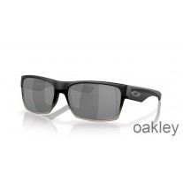 Oakley TwoFace Chrome Iridium-linser, mattsvarta solglasögon