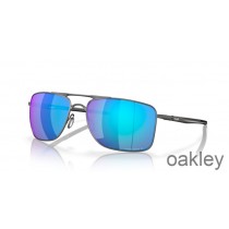 Oakley Gauge 8 Prizm Safir Polariserad Linser Matt Gunmetal Ram Solglasögon