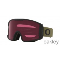 Oakley Line Miner M Snö Glasögon Dark Brush Prizm Snö Dark Grå OO7093 54