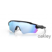 Oakley Radar EV Path Prizm djupt vatten polariserade linser matt svart ram solglasögon