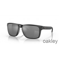 Occhiali da sole Oakley Holbrook XL Prizm neri con lenti polarizzate e montatura nera opaca