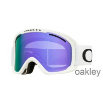 Oakley O Frame 2.0 PRO XL Snow Goggles Matte White Violet Iridium OO7112 03