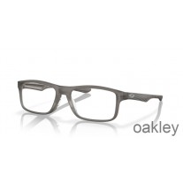 Occhiali da vista Oakley Plank 2.0 satinato grigio fumo