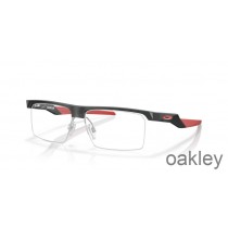 Occhiali da vista Oakley Coupler in acciaio satinato leggero