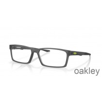 Occhiali da vista Oakley Overhead satinato grigio fumo