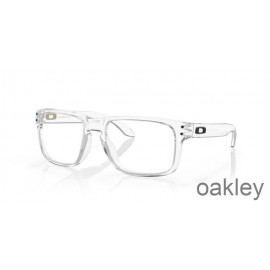 Occhiali da vista Oakley Holbrook (ponte basso) trasparenti lucidi