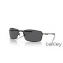 Occhiali da sole Oakley Square Wire grigi con lenti polarizzate e montatura in carbonio