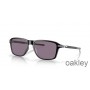 Occhiali da sole Oakley Wheel House Prizm con lenti grigie e montatura nera satinata