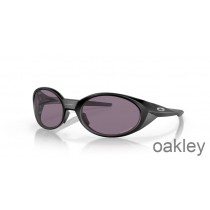 Óculos de sol Oakley Eye Jacket Redux Prizm cinza com armação preta fosca