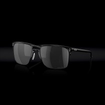 Óculos de sol Oakley Holbrook TI Prizm Preto com lentes polarizadas Satin Preto Moldura