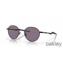 Óculos de sol Oakley Terrigal Prizm cinza com armação preta acetinada