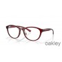Óculos Oakley Draw Up Polido Transparente Vermelho Tijolo