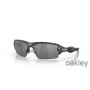 Óculos de sol Oakley Flak 2.0 (Low Bridge Fit) Slate Iridium com armação de fibra de carbono