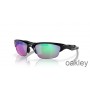 Oakley Half Jacket 2.0 (Low Bridge Fit) Prizm Golflinser Solbriller med poleret sort stel