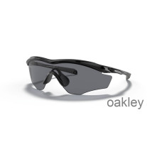Fráma M2 Oakley XL Lionsaí Liath Spéaclaí gréine Fráma Dubh Snasta