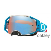 Sraith Síniú Oakley Airbrake MX Chase Sexton Gloiní cosanta Gorm Prizm MX Saphir Iridium OO7046 C6