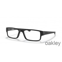 Spéaclaí Dubh Satin Oakley Airdrop