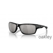 Lionsaí Polaraithe Oakley Ceaintín Chrome Iridium Spéaclaí gréine Fráma Dubh Snasta