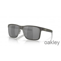 Oakley Holbrook Miotal Prizm Lionsaí Polaraithe Dubh Spéaclaí gréine Fráma Gunmetal Neamhlonrach